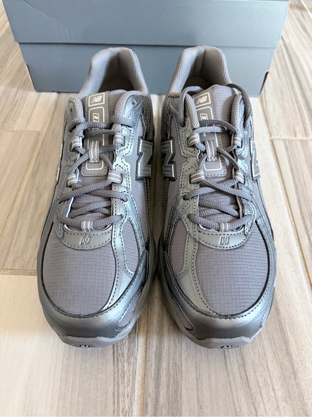 Men's New Balance 740v2 Shoes - Castlerock Silver Metallic U740SS2 View 5